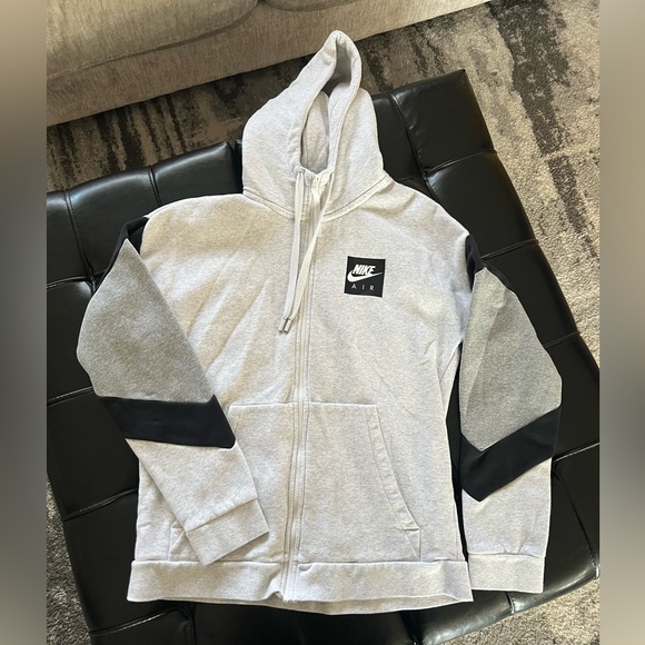 Mens Nike Air full zip up Hoodie - Picture 1 of 4